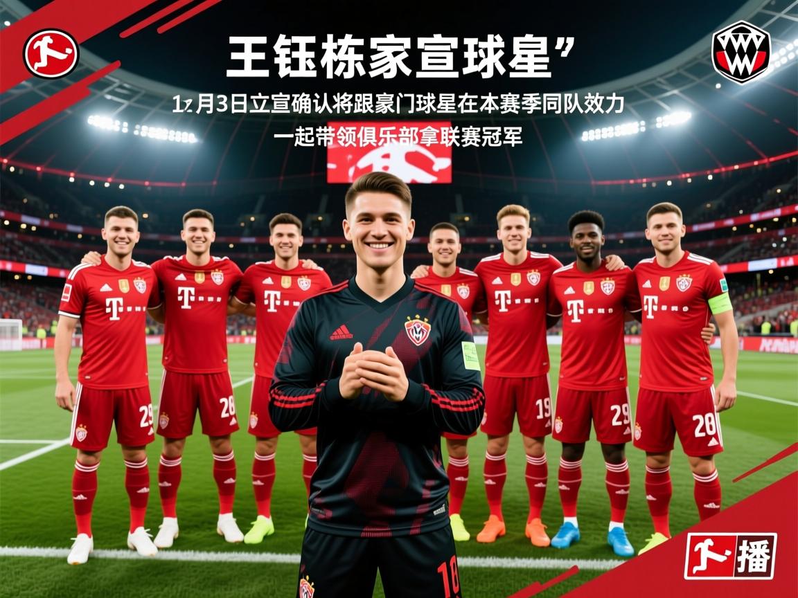 喜讯！王钰栋1月3日官宣确认将跟德甲豪门球星在本赛季同队效力，一起带领俱乐部拿联赛冠军