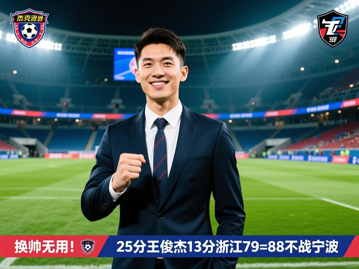 换帅无用！杰克逊25分王俊杰13分浙江79-88不敌宁波